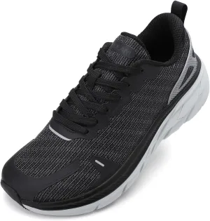 Wide Toe Box Shoes for Men | Men's Wide Walking Shoes Comfortable | Running Shoes Extra Wide Width Cushioned | Wide Sneakers Breathable for Tennis Gym WorkOut Fasciitis Swelling Bunion Plantar