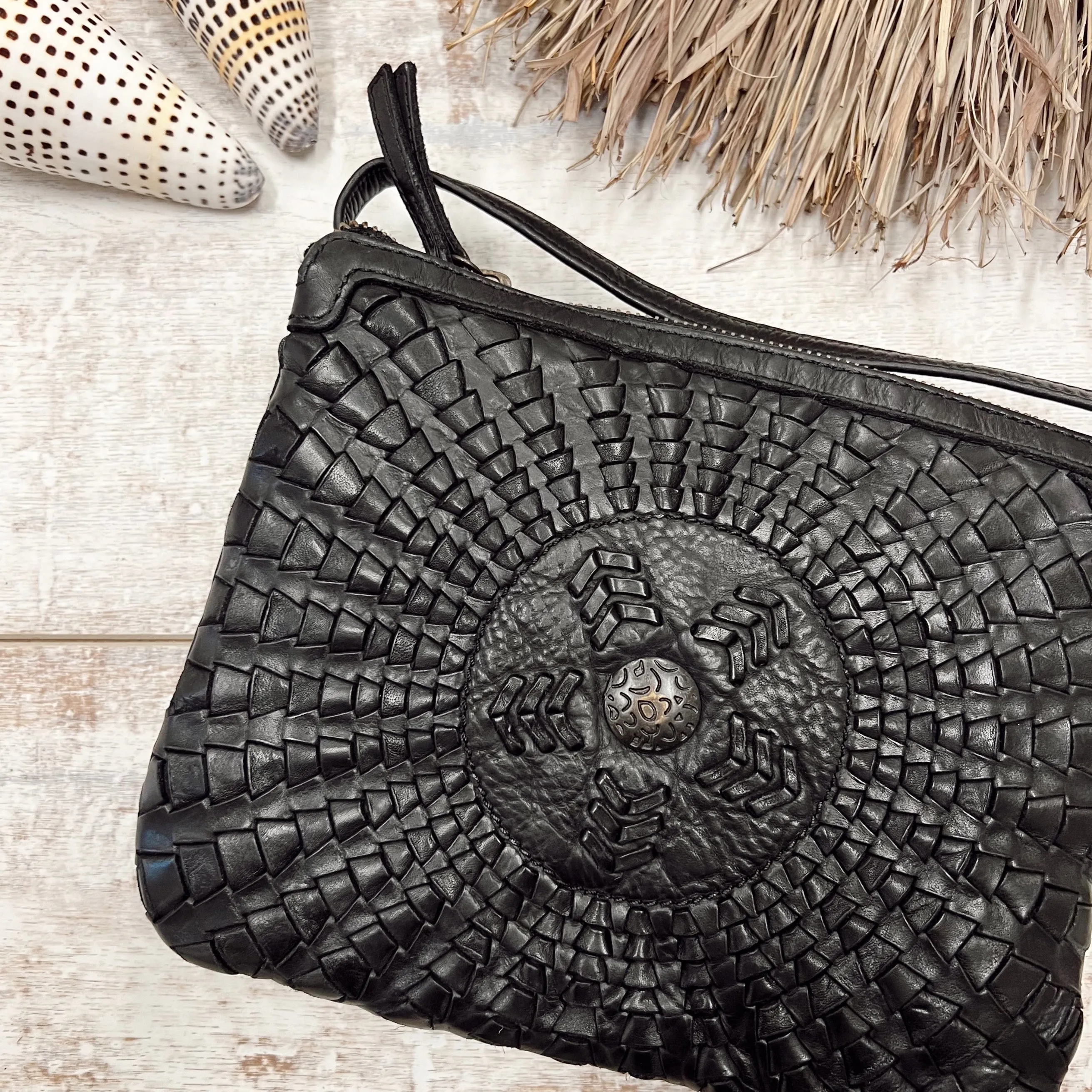 Willow Leather Bag - Black
