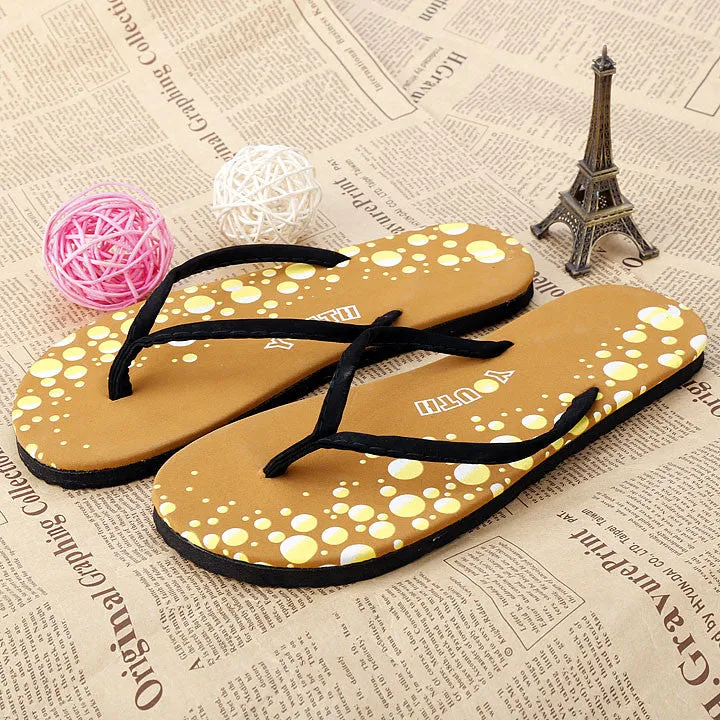 Women Casual Beach Flip Flops Summer Flat Sandals Slippers