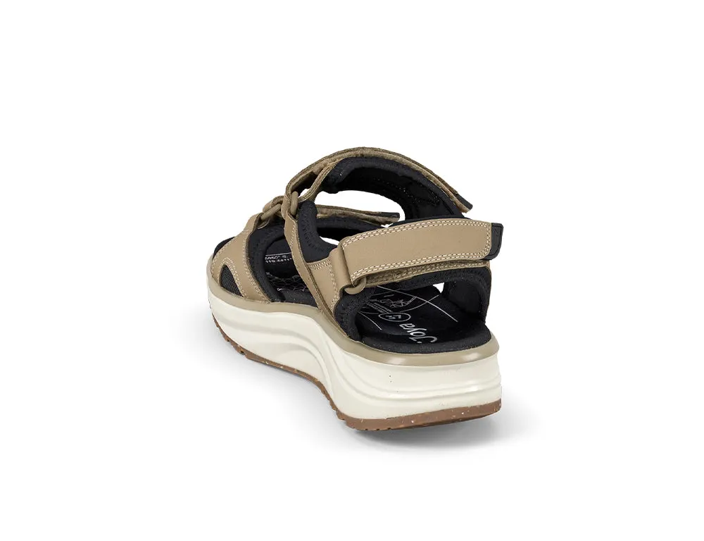Womens Active Adjustable Komodo Beige Hiking Sandals