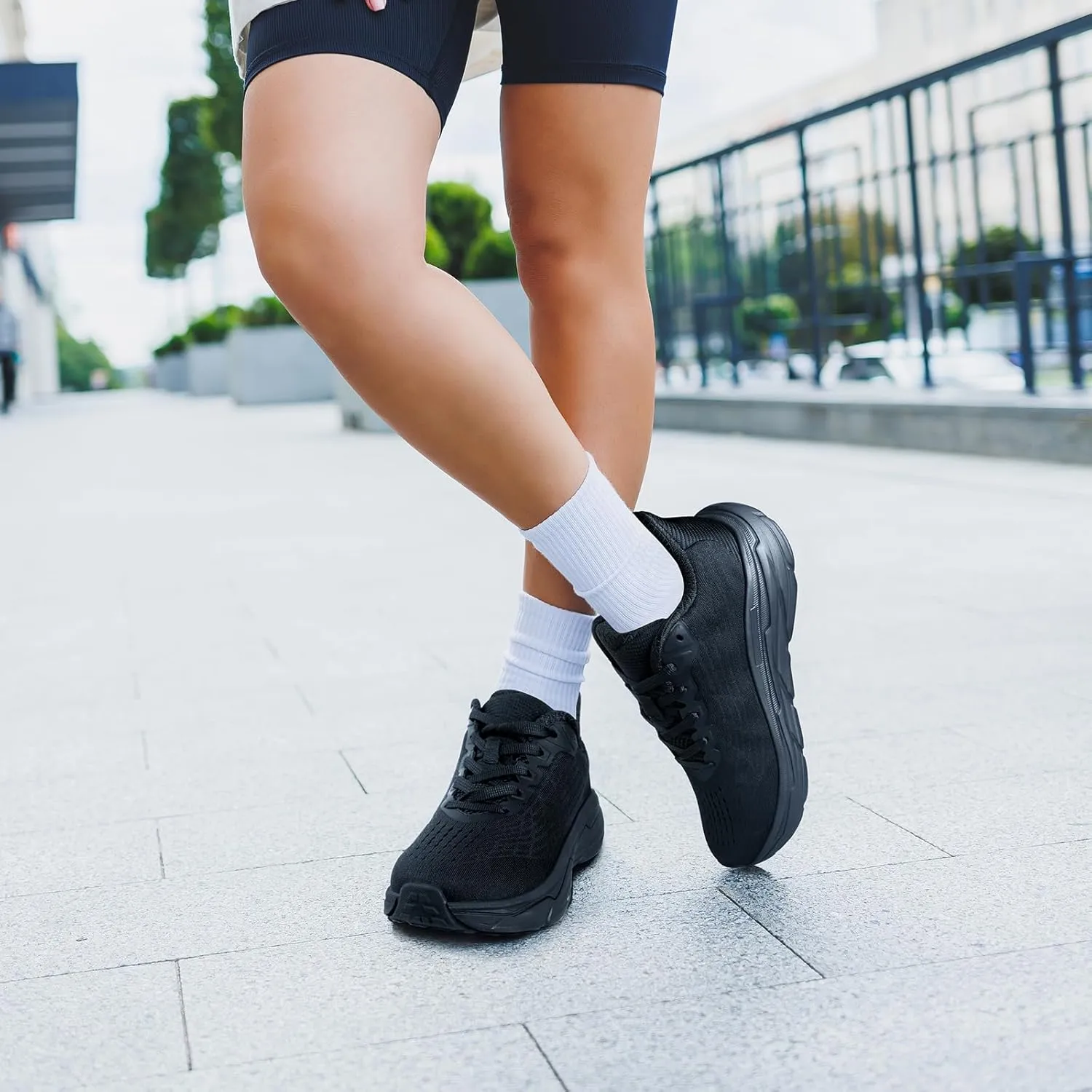 Womens Running Shoes Tennis Walking Sneaker Lightweight Non-Slip Breathable Athletic Workout Gym Cross Trainer Sports Shoes