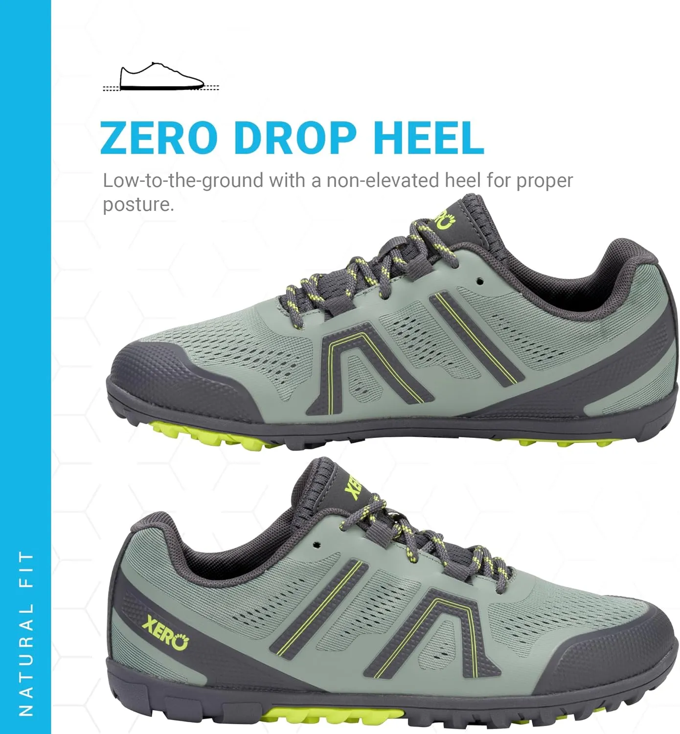 Xero Shoes Women's Mesa Trail II Barefoot Trail Run Shoe